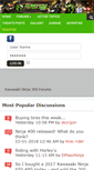 Mobile Screenshot of kawasakininja300.com